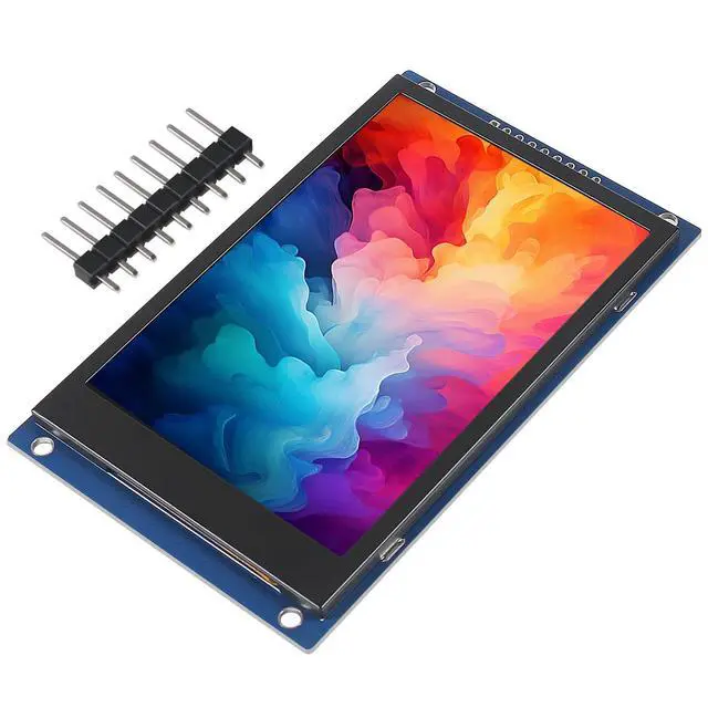 Alt view image 5 of 7 - 2pcs 3.5" SPI TFT LCD Display Module 320x480 RGB LCD Screen 3.3V ST7796 Drive SPI Interface 8pin Full Color for Arduino DIY