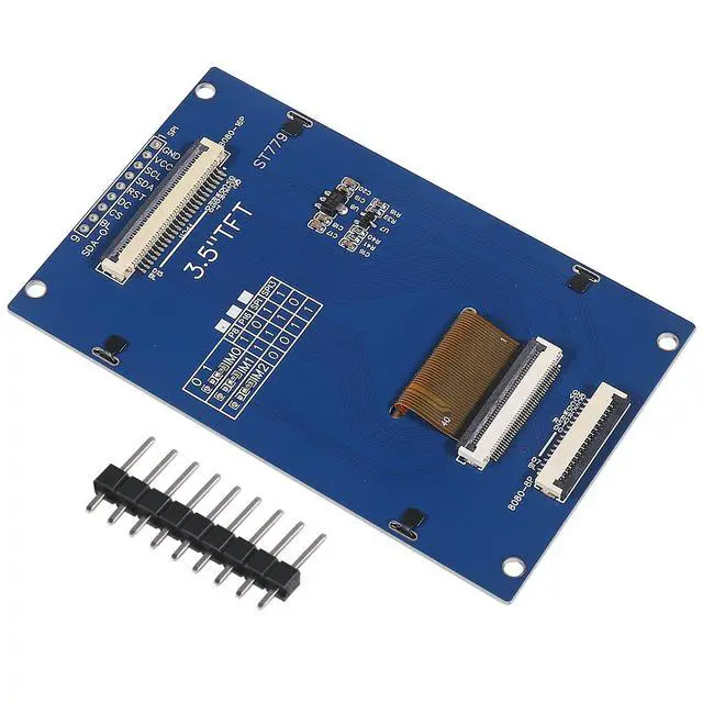 Alt view image 6 of 7 - 2pcs 3.5" SPI TFT LCD Display Module 320x480 RGB LCD Screen 3.3V ST7796 Drive SPI Interface 8pin Full Color for Arduino DIY