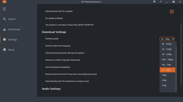 Alt view image 7 of 7 - Downloader PRO 3 software for YouTube download your favorite YouTube videos as MP4 video or MP3 audio compatible with Windows 11, 10