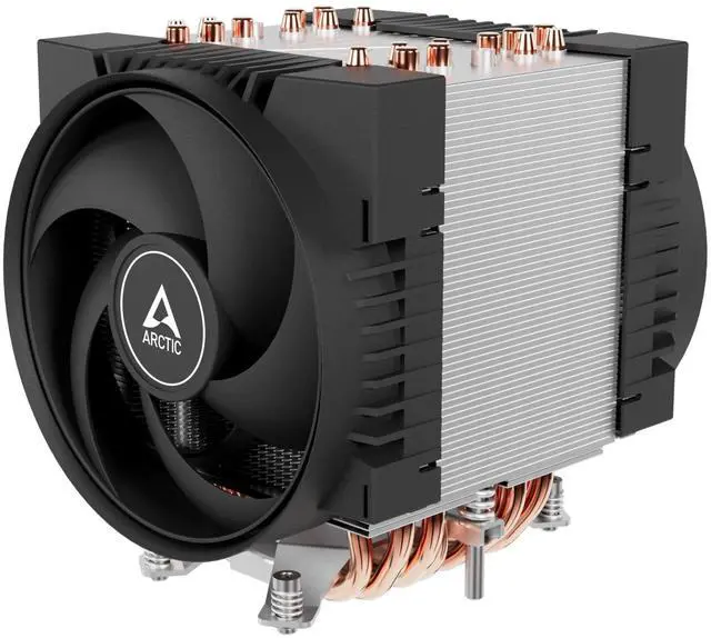 Main image of Freezer 4U-SP5 - Server CPU Cooler for AMD SP5, 4U & UP, AMD EPYC, 2 x 120mm Fan, 300-3300RPM, 4-Pin PWM Connector, 10 Heatpipes, LGA6096