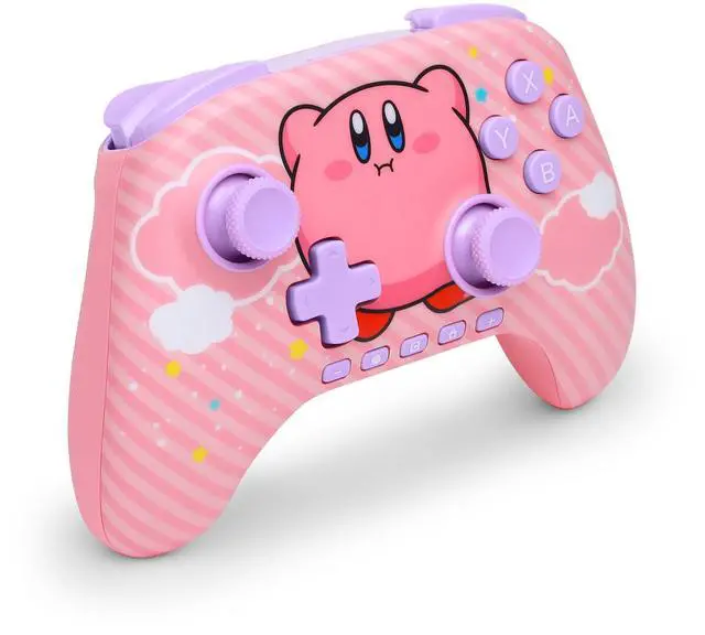Alt view image 4 of 7 - Advantage Wireless Controller for Nintendo Switch 2 - Kirby Puff, Officially Licensed, Hall Effects, Mappable Buttons, Pro Controller, C Button, Motion Controls