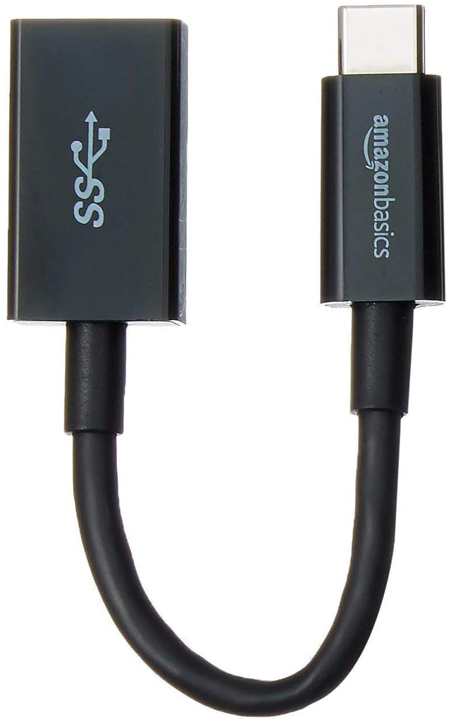 Main image of USB-C (Male) to USB-A (Female) Adapter Cable Converter, USB 3.1 Gen 1, 5Gbps High-Speed, USB-IF Certified, Fast Transfer, Portable, for Laptops, Tablets, Phones (iPhone 16/15), Black