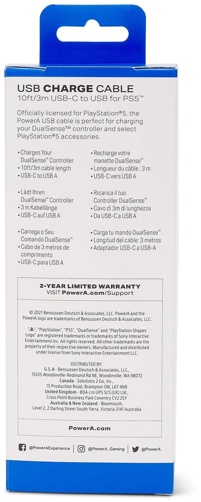 Alt view image 5 of 7 - USB-C Cable for PlayStation 5