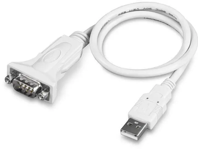 Main image of USB to Serial 9-Pin Converter Cable, TU-S9, USB to RS232 Serial Adapter, Supports Windows & Mac, 64cm (25 in.) Cable Length, NDAA Compliant, Plug & Play, White