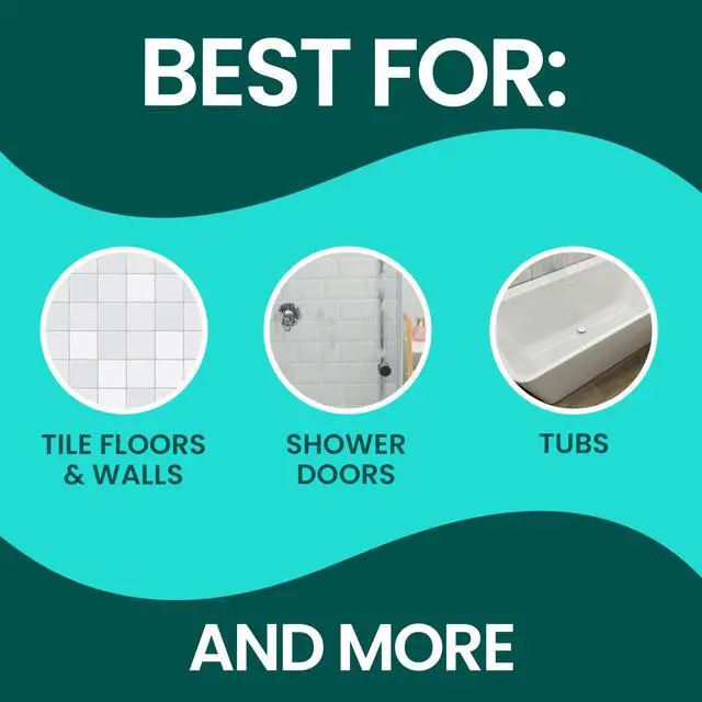 Alt view image 3 of 7 - Extendable Tub & Tile Scrubber Kit, Includes 1 Handle and 3 Non-Scratch Scrubber Pads