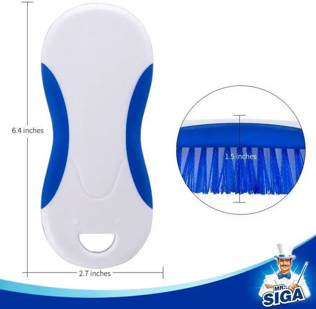 Alt view image 3 of 7 - Multi Purpose Heavy Duty Scrub Brush - Pack of 2