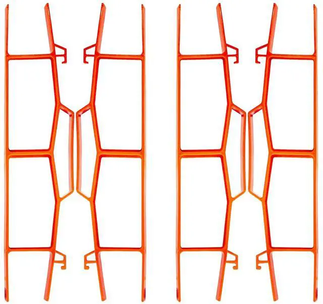 Main image of 17.5" Plastic Cord Wrap Organizer 4 Pack Orange Cable Organizer with Handle for Extension Cords, Ropes & Hoses