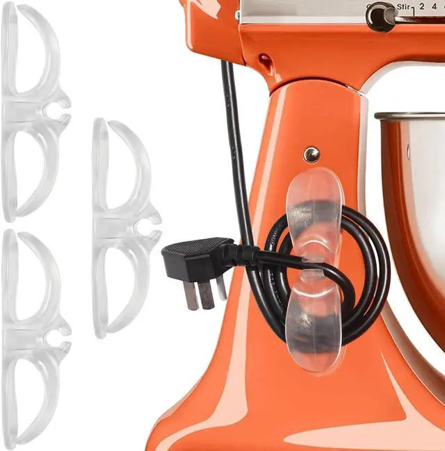 Main image of AFunCrafter Cord Organizer Kitchen Appliances, Clear Holder for Stand Mixer