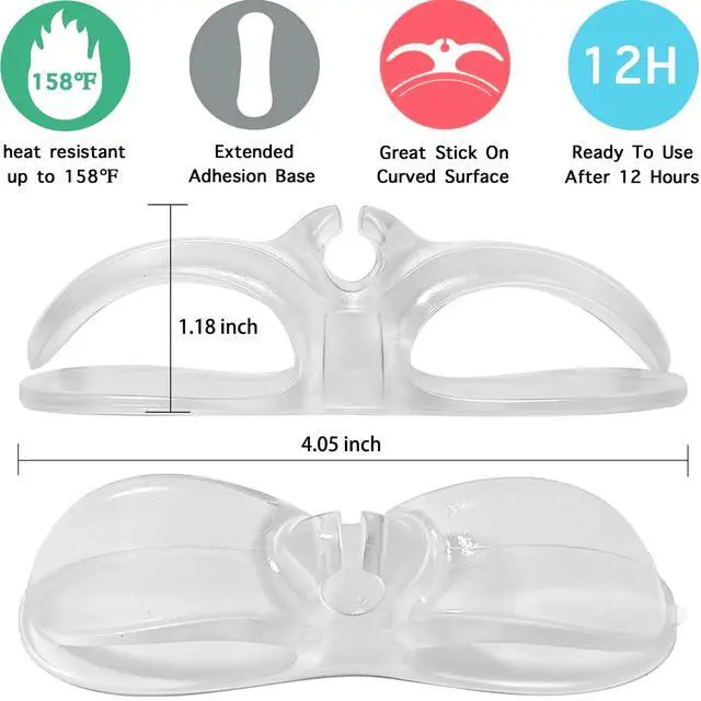 Alt view image 2 of 6 - AFunCrafter Cord Organizer Kitchen Appliances, Clear Holder for Stand Mixer