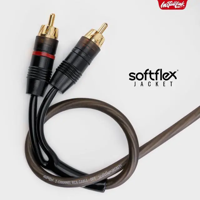 Alt view image 5 of 7 - RCA Audio Cable (20 Feet) 2-Male, Subwoofer & Stereo (OFC) | Pure OFC Copper Interconnect, 2-Channel, for Amplifier, Home Theater, Pro Studio or Car Audio, Metal Tips for Low Resistance