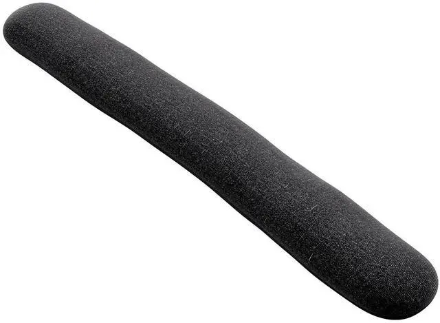 Main image of Beaded Keyboard Wrist Rest, Ergonomic NonSlip Support Cushion for Comfortable Typing, Durable BeadFilled Design in Black/Gray