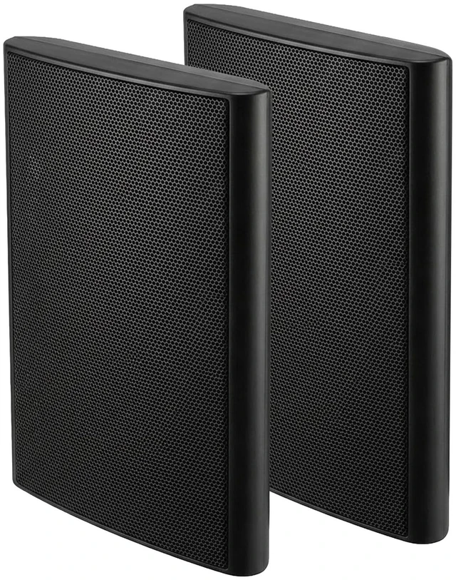Main image of Ultra Slim 5.25 Inch 240W Wall Mount Speakers, 8 Ohm Passive Home Theater Indoor Speakers for Bedroom, Kitchen, Living Room,Black(Pair)