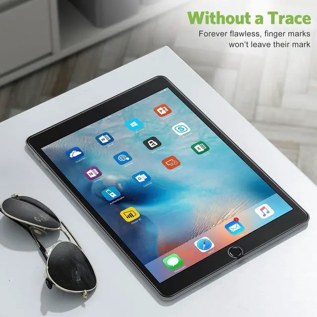 Alt view image 6 of 7 - 2 Pack Screen Protector for iPad 9th 8th 7th Generation 10.2 Inch, Tempered Glass Film for iPad 9 8 7 (2021/2020/2019), Case Friendly, Apple Pencil Compatible, High Response