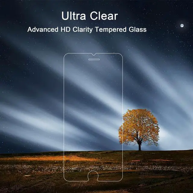 Alt view image 4 of 6 - Screen Protector for iPhone SE 2020/2022 2Pack 0.33mm 4.7 Inch Tempered Glass Case Friendly iPhone SE 2nd/3rd Generation