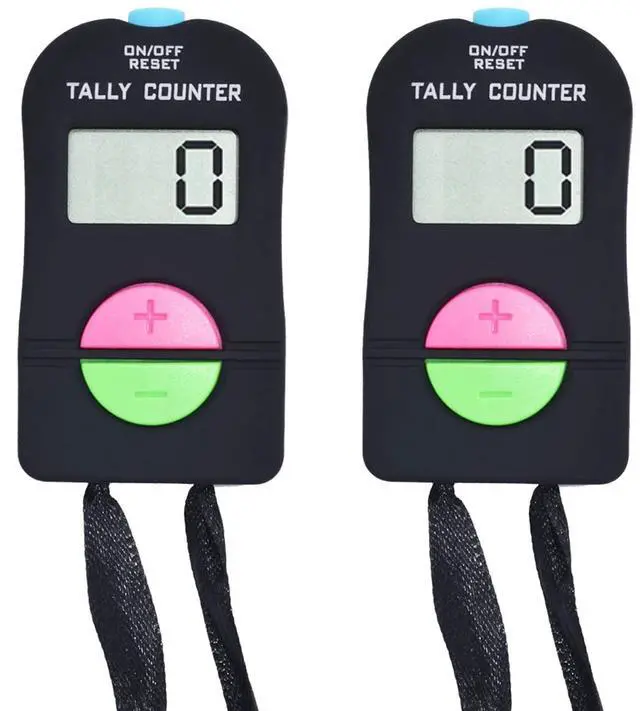 Main image of Electronic Hand Clicker Counter,Easy to Operate Tally Counter, Supermarket People Flow Manual Additio Subtraction Counter Clicker,for Golf/Football Sports