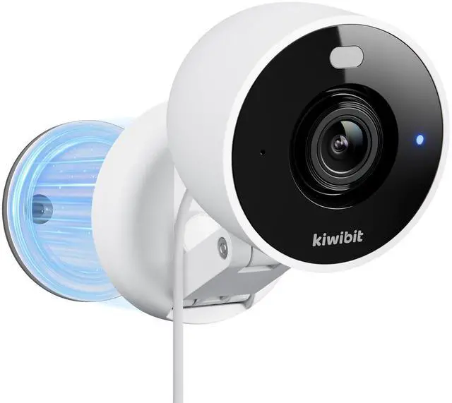 Main image of 2K Security Camera Indoor/Outdoor, Magnetic Wired Cameras for Home Security, Pet Camera, Baby Monitor, AI Detection, Color Night Vision, 2.4GHz WiFi, SD & Cloud Storage, Works with Alexa