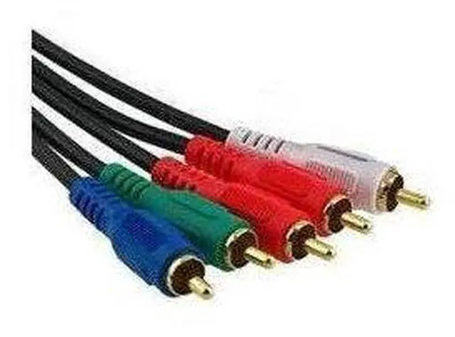 Main image of 6FT Component Video Cable with Audio RGB Red Green Blue White Red