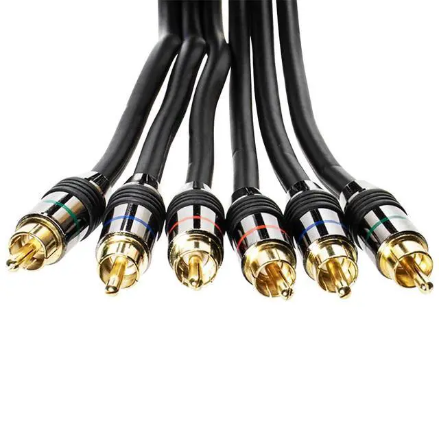 Alt view image 4 of 6 - 6' HQ Series Component Video Cable
