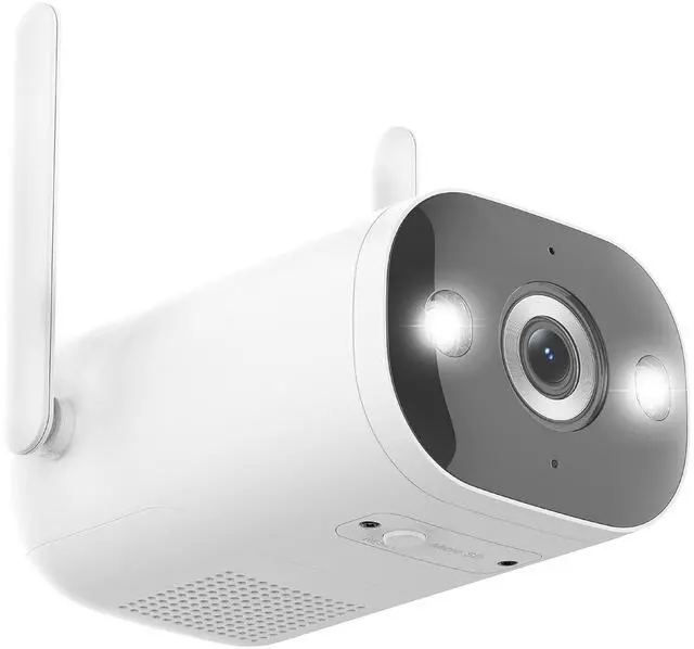 Main image of 3MP Outdoor Security Camera, 2.4GHz WiFi 6 Smart Bullet Camera with Color Night Vision, AI Human/Vehicle/Sound Detection, Two-Way Talk, Spotlight, IP67, ONVIF, Cloud & microSD Storage up to 256GB