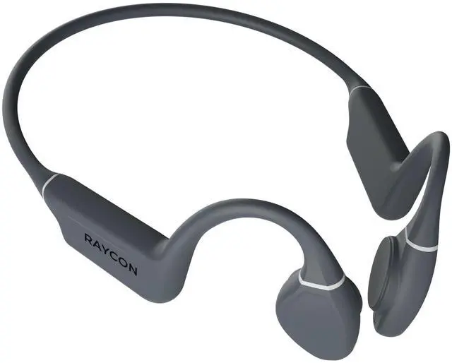 Main image of Bone Conduction Headphones Bluetooth - Open Ear Running Headphones, Sweat & Water-Resistant Earbuds with Mic for Sports & Workouts, 13hr Playtime (Gray)