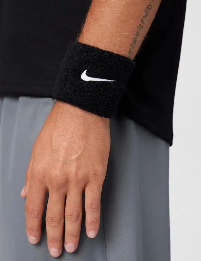 Alt view image 2 of 2 - Unisex Adult Swoosh Classic Wristband 2 Pack
