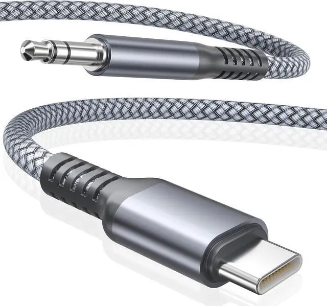 Main image of iPhone 17 16 Aux Cord 4FT,USB C to 3.5MM Jack Audio Cable Adapter