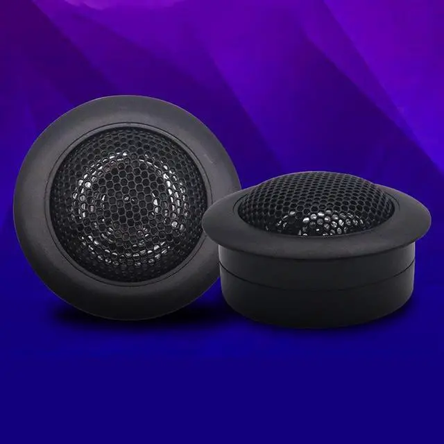 Alt view image 7 of 7 - 1 Inch Tweeters for Car Audio,Door Speakers,Super Tweeter Pods Component Cars Parts Black(Pair),CT-001,Wired Connection