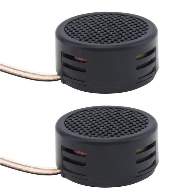 Alt view image 5 of 7 - Car Tweeters, 2pcs 500W High Efficiency Mini Dome Tweeter Speakers for Car Audio System