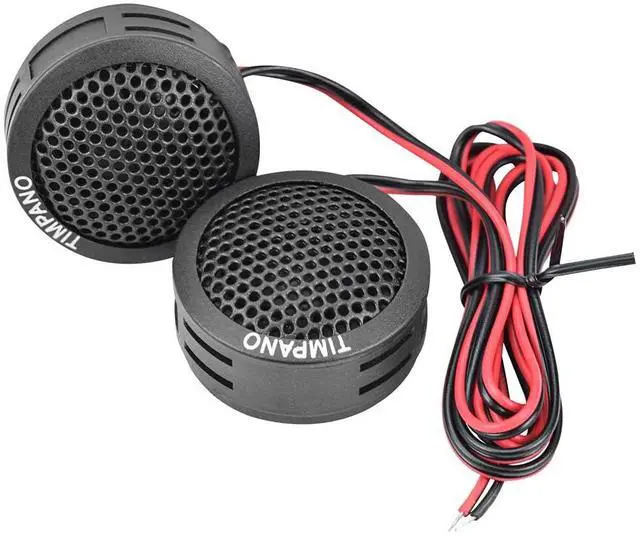 Alt view image 6 of 7 - TPT-ST1 Dome Tweeter, 1 Inch Tweeter Set for Car Audio, Angle or Surface Mount Tweeters, 4 Ohm Soft Dome 180 Watts for Pro Car Audio (Pair)