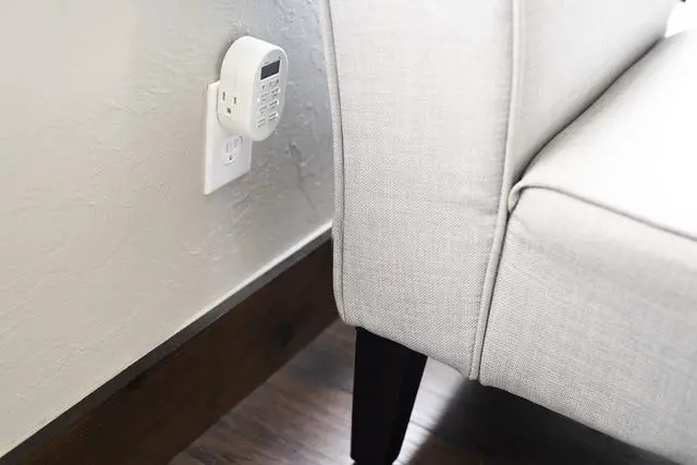 Alt view image 5 of 7 - Plug-in Digital Timer, 2 Grounded Outlets, White