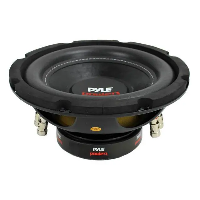 Alt view image 4 of 7 - 8" Car Subwoofer Speaker - 800 Watt Dual 4 Ohm Voice Coil, Treated Foam Surround, Non-Pressed Paper Cone, 60oz Magnet - Powerful Vehicle Audio Bass Woofer for Car Stereo Systems - PLPW8D (Black)