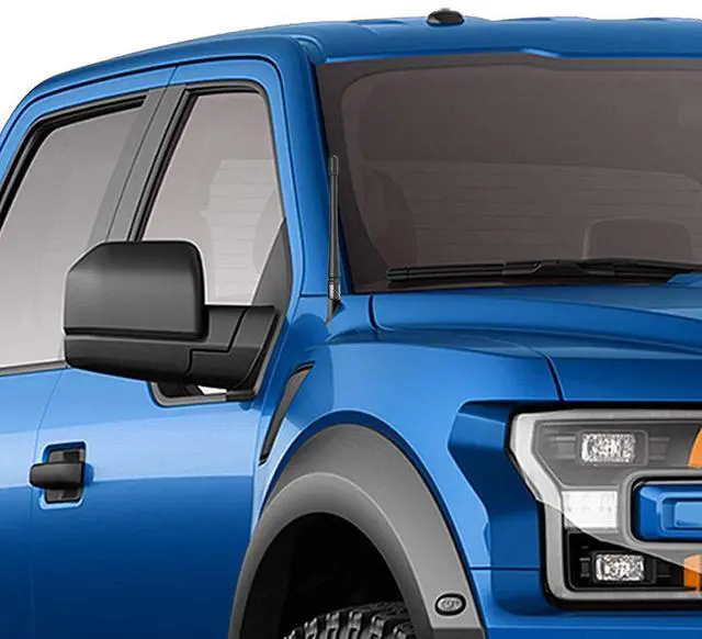 Alt view image 5 of 6 - Short Antenna Compatible with Ford F150 2009-2026 & Ford Bronco 2021-2023, Internal Copper Coil for Enhanced Reception, Car Wash Proof, 7 inches Rubber Antenna Replacement