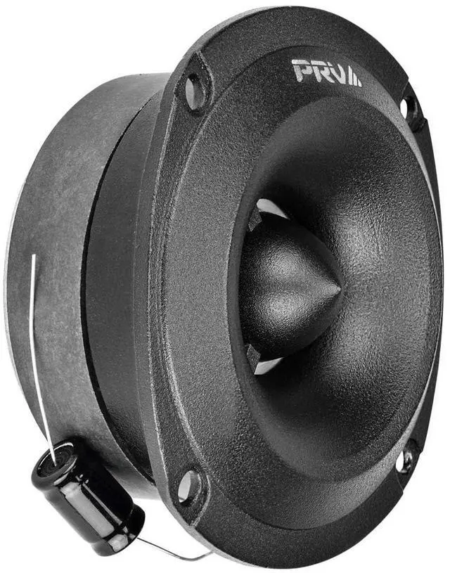 Alt view image 3 of 7 - Super Tweeters for Car Audio, 3.5 Inch Bullet Tweeter Pair 240 Watts, PRV Tweeter TW350Ti-4 Slim Titanium Bullet PRO Shallow Tweeters Speakers 4 Ohm - Ultra Slim Easy to Mount