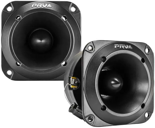 Main image of TW350Ti-4 Car Audio Bullet Tweeters - 240 Watts, 3x3 Inch Titanium Tweeters for Car Audio - Easy to Mount (Pair)