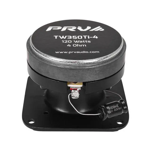 Alt view image 5 of 6 - TW350Ti-4 Car Audio Bullet Tweeters - 240 Watts, 3x3 Inch Titanium Tweeters for Car Audio - Easy to Mount (Pair)