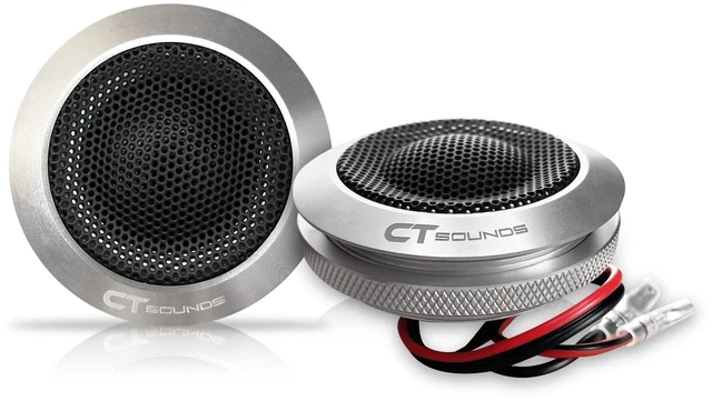 Main image of Meso 25mm 100 Watt Flush-Mount Premium Silk-Dome Tweeters, Pair