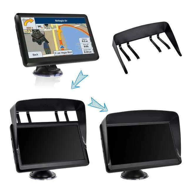Alt view image 4 of 7 - 7-inch Car Navigation GPS GPS Navigation for Truck & RV & Car, Driver Alerts, Turn-by-Turn Directions, 2026 Map and Free Update Map