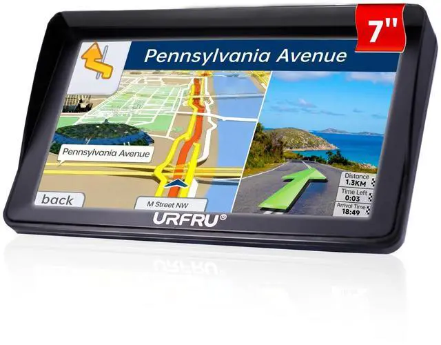 Main image of 7-inch GPS Navigator for Car Truck RV Pickup, 2026 Offline Map with Free Updates Lifetime, Big HD Touchscreen, Satallete Navigation, Voice Guidance, Speed & Traffic Alerts, Custom Truck Routing