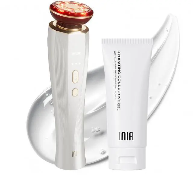 Main image of 3-in-1 Skin Tightening Device True Beauty Glow Facial Massager Red Light Therapy for Face and Neck