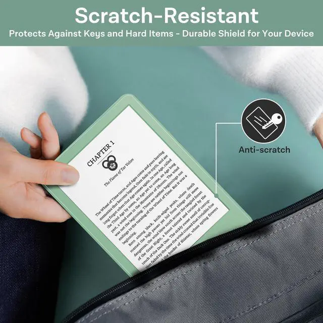 Alt view image 6 of 7 - 3 Pack Anti-Glare Matte Screen Protector for 6" Kindle 2024 and 2022 (11 Generation) Kobo Nia, and PocketBook - High Clarity, Fingerprint Resistance, Anti-Bubble PET Film