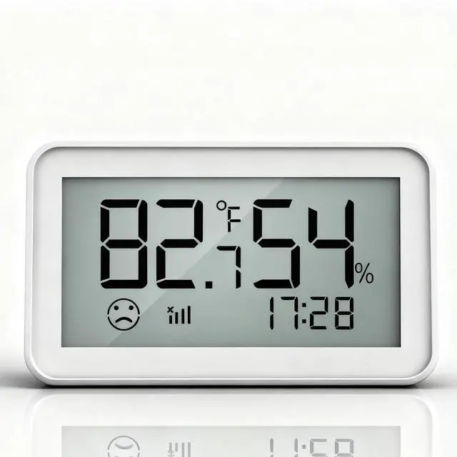 Main image of Smart WiFi Thermometer Hygrometer,Accurate Digital Indoor Temperature and Humidity Sensor with LCD Screen Display,APP Alerts, / Switching Compatible with Alexa & Google Assistant, Works with IFTTT