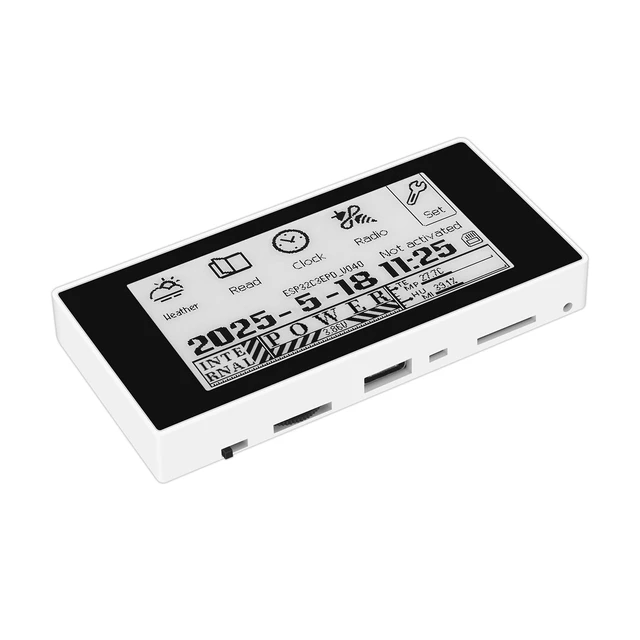 Alt view image 7 of 7 - Mini E-Book Reader 2.66 Inch Display Ink Screen E Reader Devices for Viewing TXT & EPUB Files 32GB with Backlit, Dark Mode, Modify Font Size, Automatic Page Flipping Function(Black Panel)