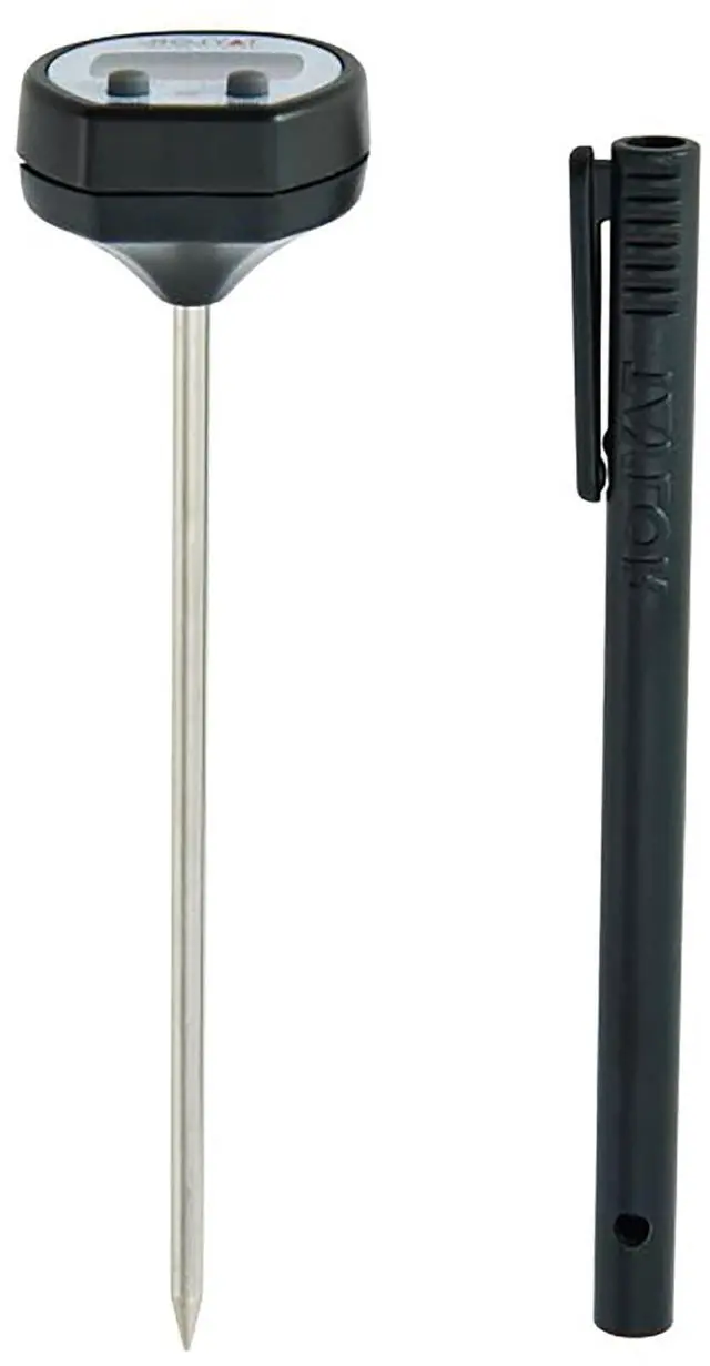 Alt view image 2 of 2 - Digital Instant Read Meat Food Grill BBQ Kitchen Cooking Thermometer With Pocket