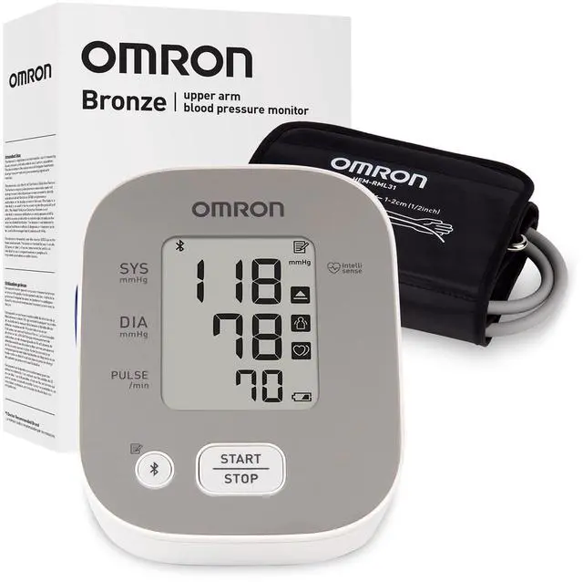 Main image of Bronze Blood Pressure Monitor for Home Use & Upper Arm Blood Pressure Cuff - #1 Doctor & Pharmacist Recommended Brand - Clinically Validated - Connect App