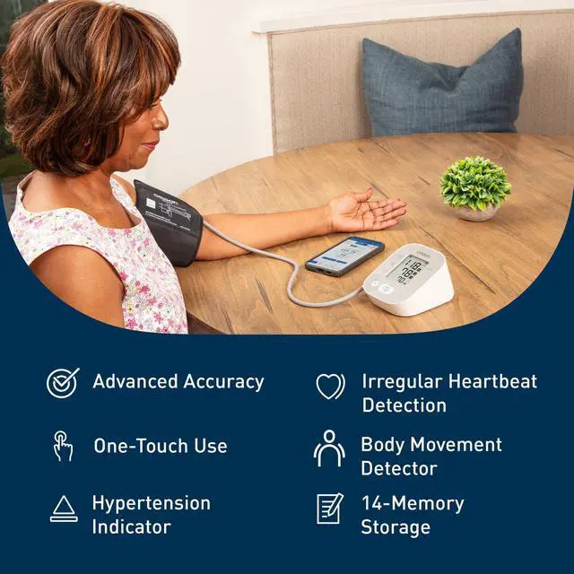 Alt view image 2 of 7 - Bronze Blood Pressure Monitor for Home Use & Upper Arm Blood Pressure Cuff - #1 Doctor & Pharmacist Recommended Brand - Clinically Validated - Connect App