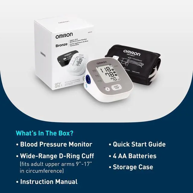 Alt view image 6 of 7 - Bronze Blood Pressure Monitor for Home Use & Upper Arm Blood Pressure Cuff - #1 Doctor & Pharmacist Recommended Brand - Clinically Validated - Connect App