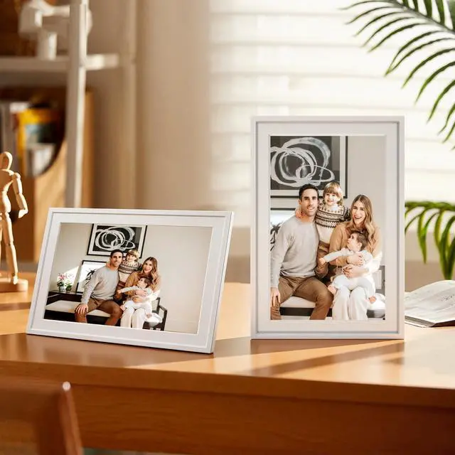 Alt view image 3 of 7 - Digital Photo Frame 10.1" WiFi Touch Screen Digital Door Calendar, Family Planner Meal Plan, Audio Reminder, APP Shared Schedule, No Subscription, Wall & Desk Mount