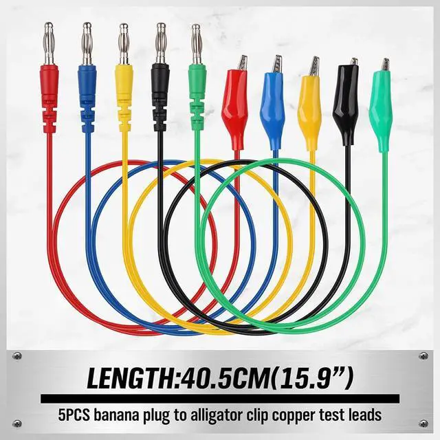 Alt view image 7 of 7 - SWANLAKE 22-Piece Back Probe Kit, Multimeter Back Probe Pins with Test Leads and Alligator Clips, Automotive Electrical Circuit Diagnostic Tool Set for Car Repair