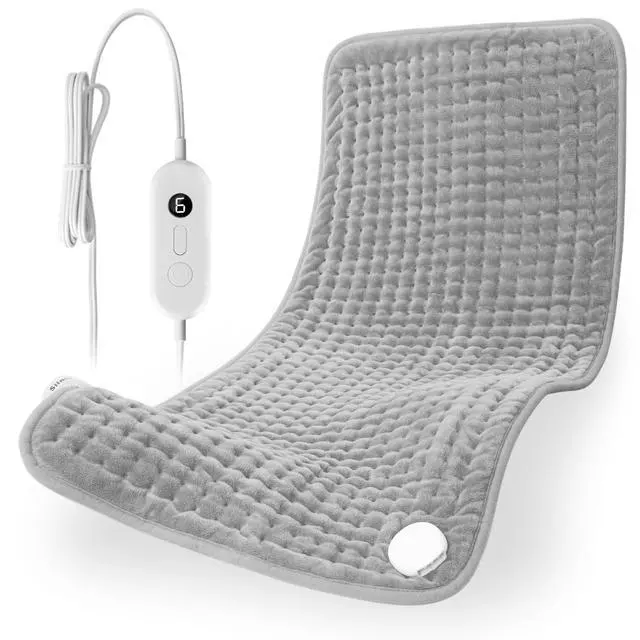 Main image of Heating Pad for Back Pain Relief & Cramps, 33" x 17" XXXL Heating Pads for Women & Mom, Large Electric Heating Pad with Moist & Dry Heat Therapy, 6 Settings, Auto-Off, Washable, Mothers Day Gifts