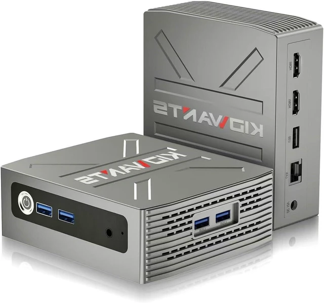 Main image of KG1 Mini PC N4000 (up to 2.6GHz), 8GB LPDDR4, 128GB eMMC, M.2 SSD Expansion (512GB/2TB), 4K Dual Display, 2.4G/5G WiFi, BT 5.0, USB 3.0 for Business, Home & Office